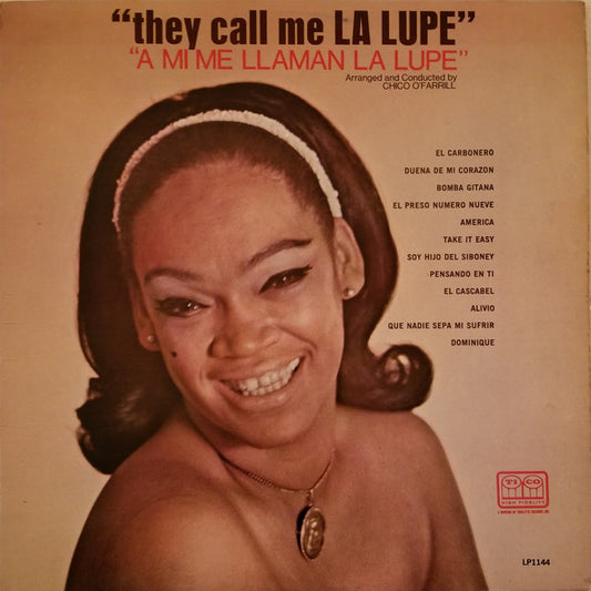 La Lupe : They Call Me La Lupe " A Mi Me Llaman La Lupe " (LP, Album, Mono)