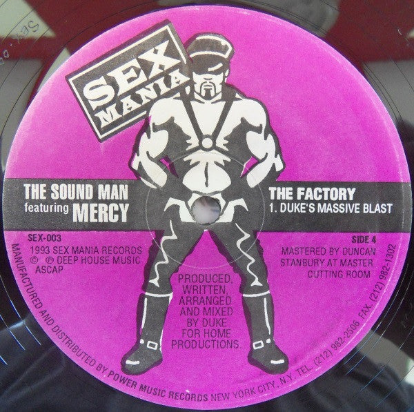 The Sound Man Featuring Mercy (3) : The Factory (2x12")