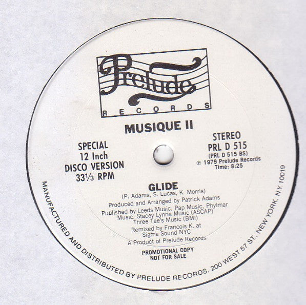 Musique : Musique II (2x12", Album, Promo)