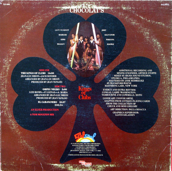 Chocolat's : Kings Of Clubs (LP, Album)