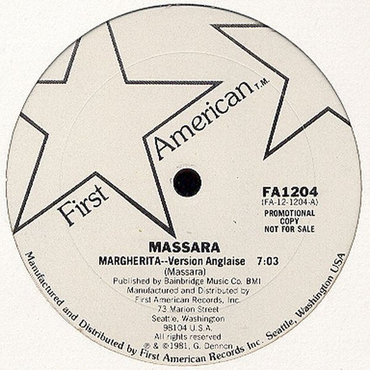 Pino Massara : Margherita (12", Promo)