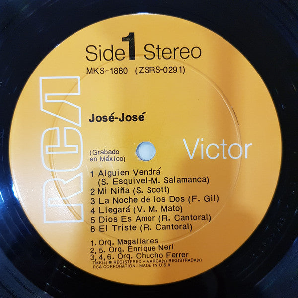 José José : José José (LP, Album)