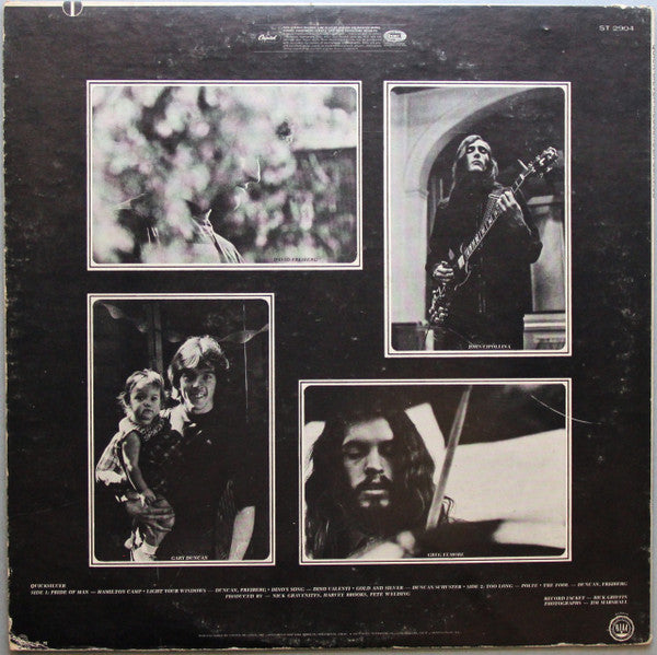 Quicksilver Messenger Service : Quicksilver Messenger Service (LP, Album, Pit)