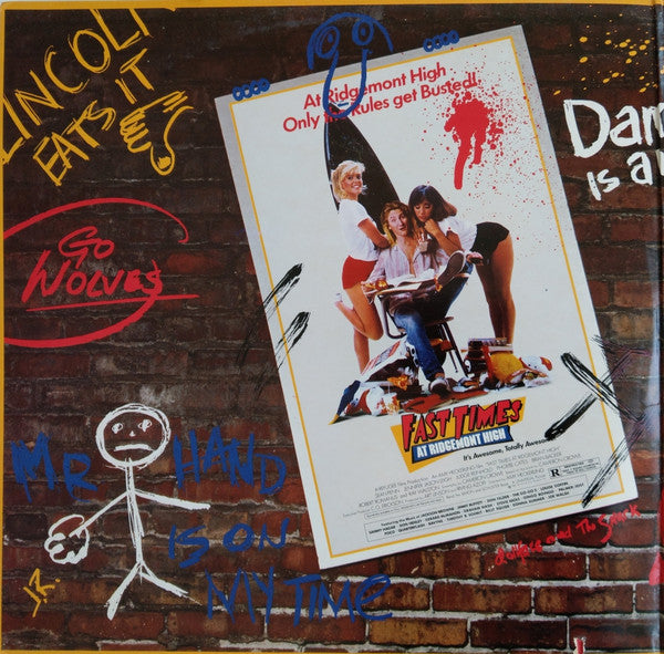 Various : Fast Times At Ridgemont High • Music From The Motion Picture (2xLP, Album, Comp, AR )