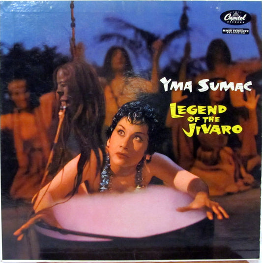Yma Sumac : Legend Of The Jivaro (LP, Album, Mono)