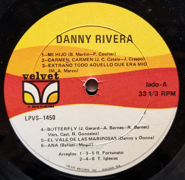 Danny Rivera : Danny Rivera (LP, Album)