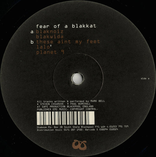 Blakkat : Fear Of A Blakkat (2xLP)