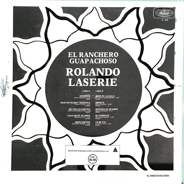 Rolando La Serie : El Ranchero Guapachoso (LP, Album)