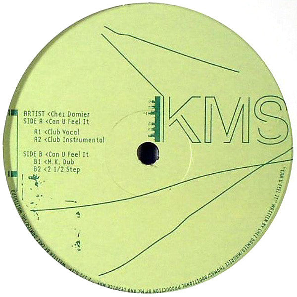 Chez Damier : Can U Feel It (12", RE)