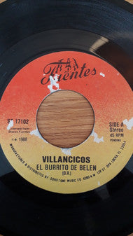 Los Niños Cantores De Navidad : El Burrito De Belen / El Tamborilero (7")