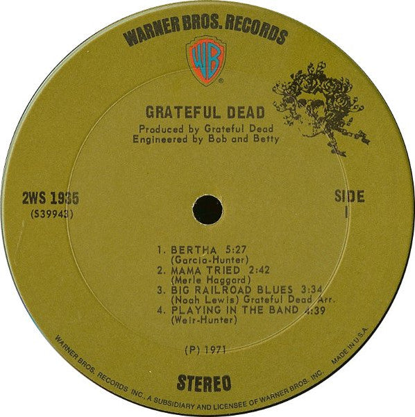 Grateful Dead* : Grateful Dead (2xLP, Album, Pit)