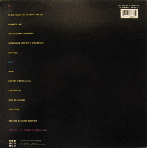 Grace Jones : Inside Story (LP, Album, Spe)