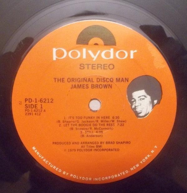 James Brown : The Original Disco Man (LP, Album, PRC)