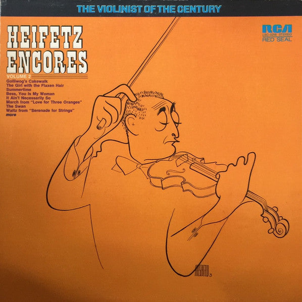 Jascha Heifetz : Encores Volume 2 (LP)