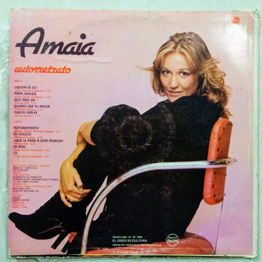 Amaya Saizar - Autoretrato vinyl record, LP (Mint (M)) | Lulo Records