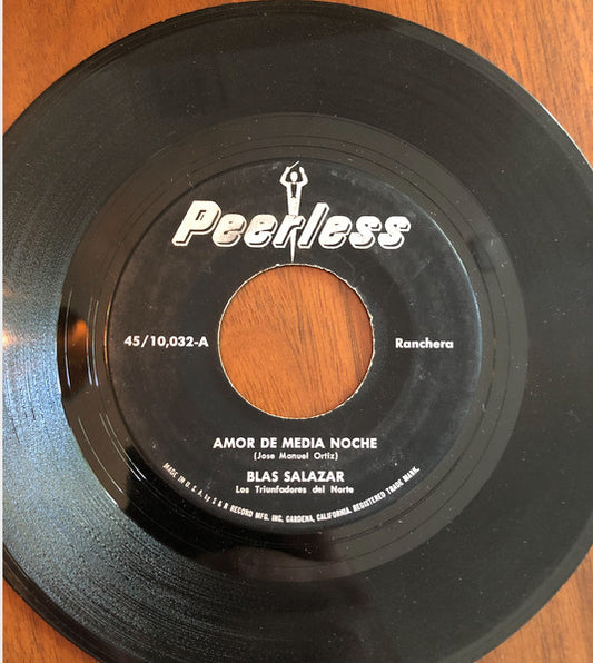Blas Salazar : Amor de media noche (7")