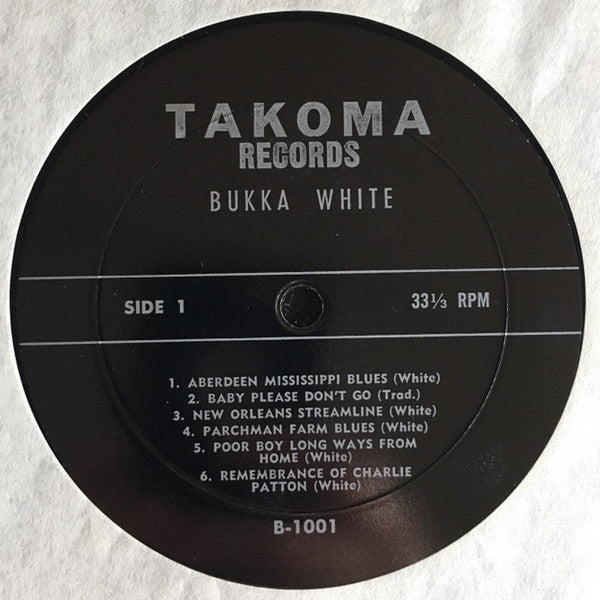 Bukka White : Mississippi Blues (LP, Album, Mono, RE)
