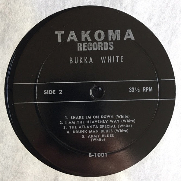 Bukka White : Mississippi Blues (LP, Album, Mono, RE)