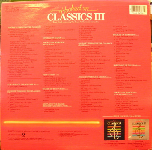 Louis Clark Conducting Royal Philharmonic Orchestra - Hooked On Classics III - Journey Through The Classics vinyl record, LP (Near Mint (NM or M-)) | Lulo Records