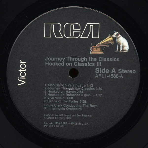 Louis Clark Conducting Royal Philharmonic Orchestra : Hooked On Classics III - Journey Through The Classics (LP, Album)