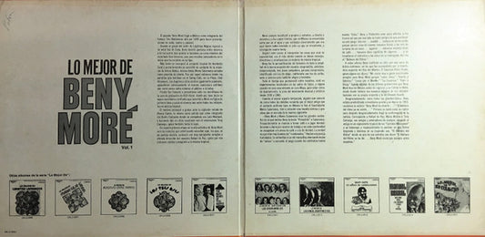 Beny Moré - Lo Mejor De Beny Moré Vol. 1 vinyl record, 2xLP (Near Mint (NM or M-)) | Lulo Records
