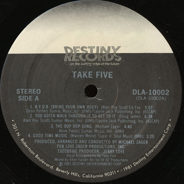 Take Five : Take Five (LP, Album)