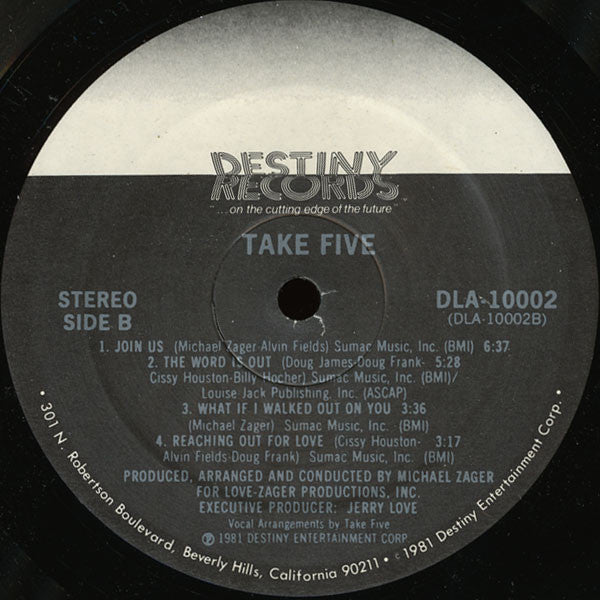 Take Five : Take Five (LP, Album)