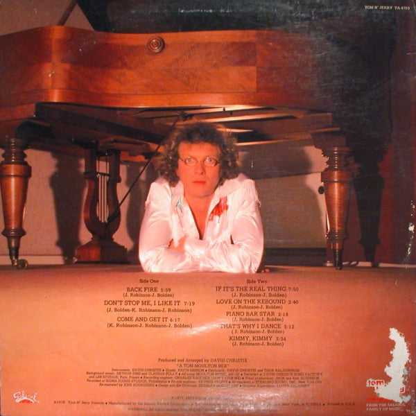 David Christie : Back Fire (LP, Album, Promo)