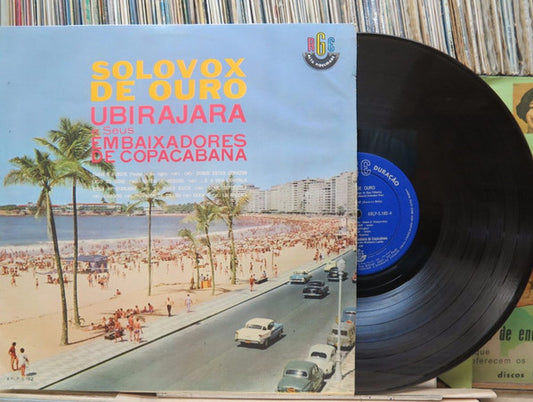 Ubirajara E Seus Embaixadores de Copacabana : Solovox De Ouro (LP, Album)