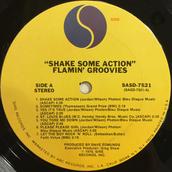 Flamin' Groovies* : Shake Some Action (LP, Album, Ter)