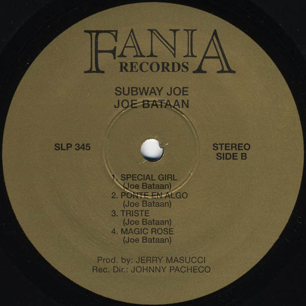 Joe Bataan : Subway Joe (LP, Album, RE)
