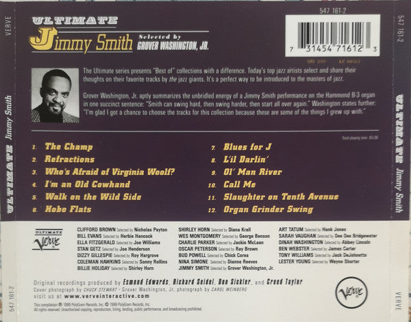 Jimmy Smith : Ultimate Jimmy Smith (CD, Comp)