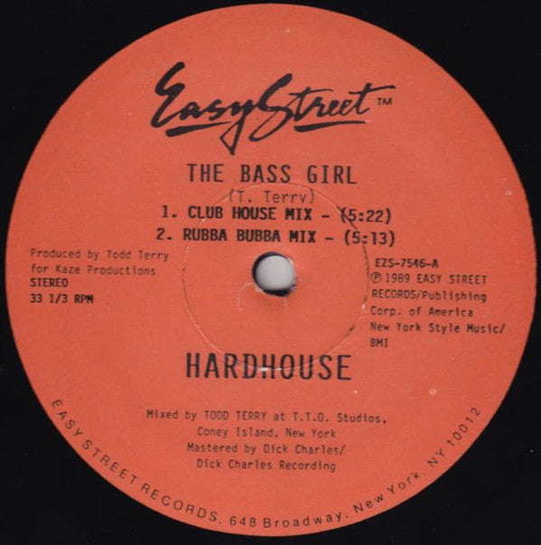 Hardhouse : The Bass Girl / Voices In My House (12")