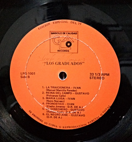 Los Graduados : Los Creadores De La Cumbia - Edicion Especial Del 79 (LP, Album, S/Edition)