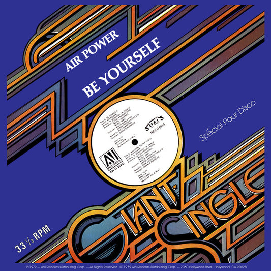 Air Power : Be Yourself (12", Promo)