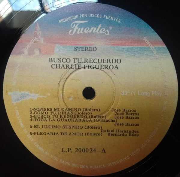 Charlie Figueroa : Busco Tu Recuerdo (LP, Album)