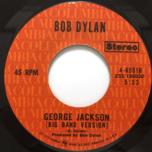 Bob Dylan : George Jackson (7", Single, Ter)