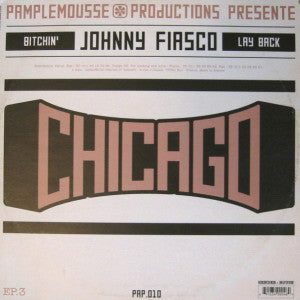Johnny Fiasco / Joe Zas : Chicago Versailles EP.3 (12", EP)