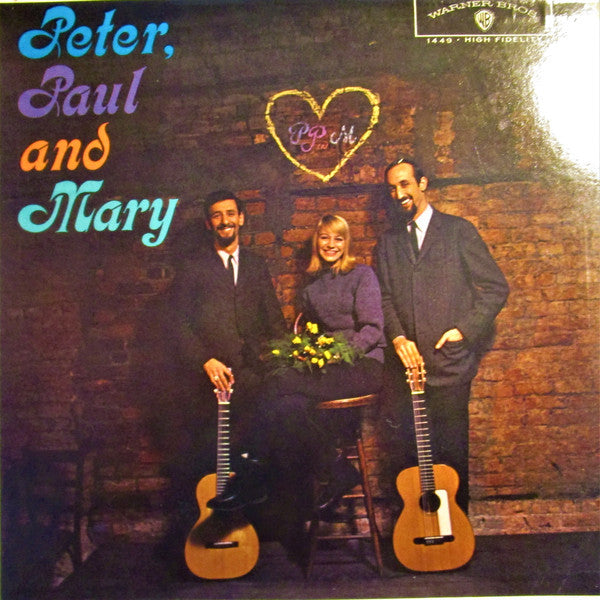 Peter, Paul & Mary : Peter, Paul And Mary (LP, Album, Vit)