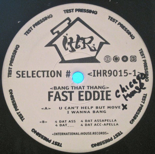 "Fast" Eddie Smith : Bang That Thang (12", TP)