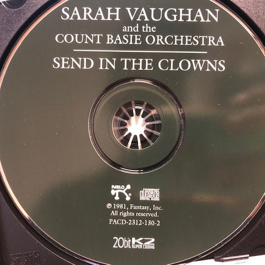 Sarah Vaughan And Count Basie Orchestra - Send In The Clowns vinyl record, CD (Near Mint (NM or M-)) | Lulo Records