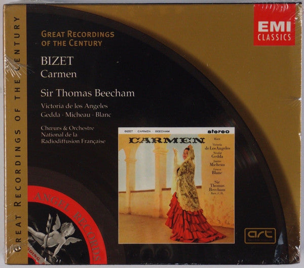 Georges Bizet / Victoria De Los Angeles • Nicolai Gedda • Janine Micheau • Ernest Blanc • Choeurs de la R.T.F. & Orchestre National De La R.T.F. • Sir Thomas Beecham : Carmen (3xCD, Album, RE, RM + Box, Sli)