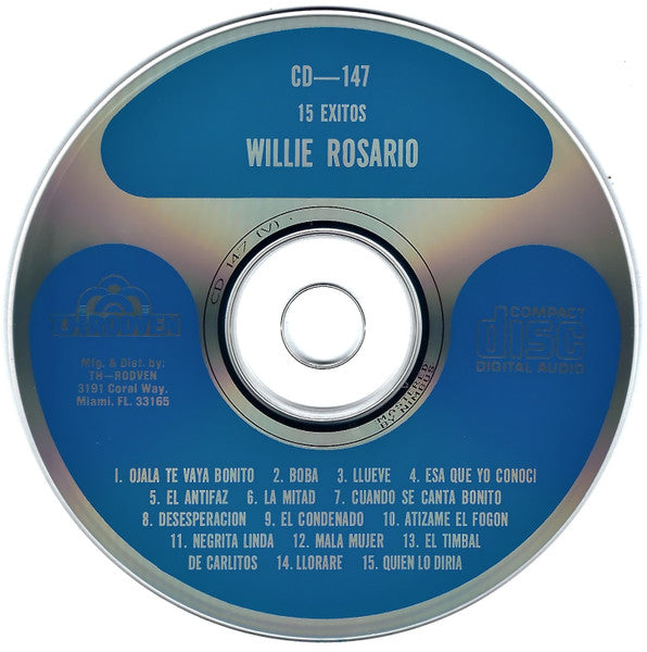 Willie Rosario : 15 Exitos De Willie Rosario (CD, Comp)