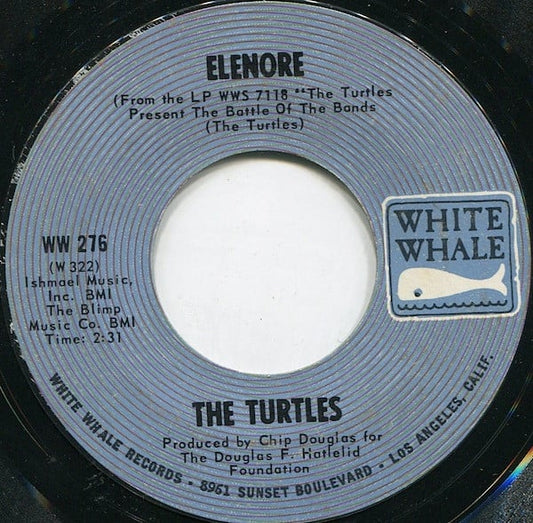 The Turtles : Elenore (7", Pit)
