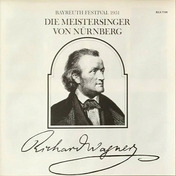 Richard Wagner - Herbert von Karajan : Die Meistersinger Von Nürnberg (5xLP, Mono, RE + Box)