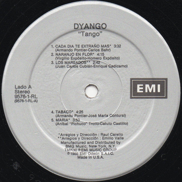 Dyango : Tango (LP, Album)