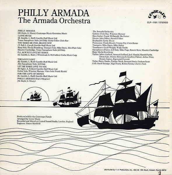 The Armada Orchestra : Philly Armada (LP, Album)