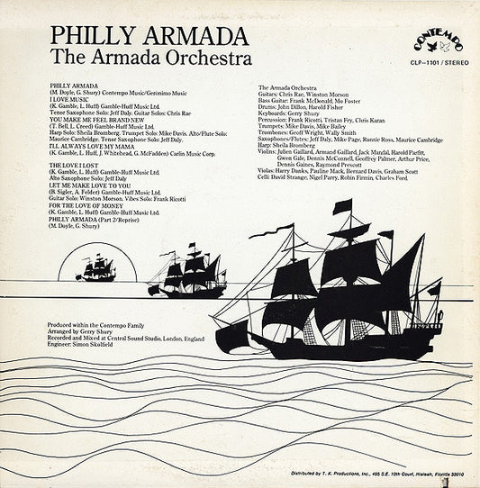 The Armada Orchestra : Philly Armada (LP, Album)