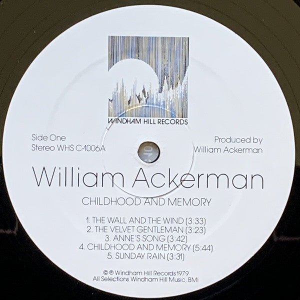 William Ackerman : Childhood And Memory (Pieces For Guitar) (LP, Album, RM, RP)