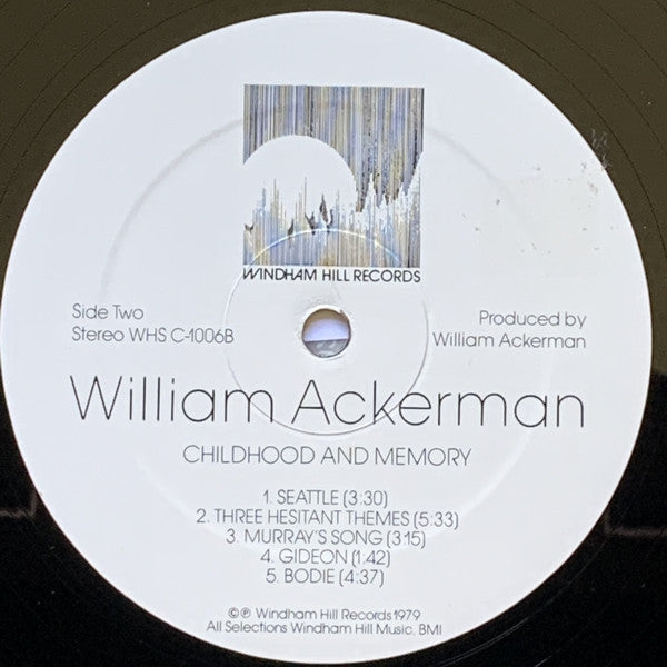 William Ackerman : Childhood And Memory (Pieces For Guitar) (LP, Album, RM, RP)